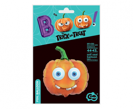 Balon foliowy Dynia, 44x43 cm