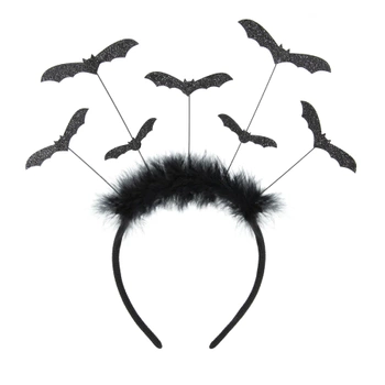 Opaska Halloween Nietoperze 26x27cm