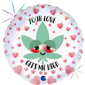 Balon foliowy Your Love Gets Me High 18"