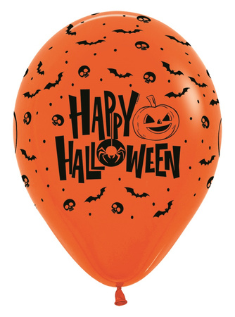 Balony Happy Halloween - 25 szt