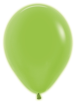 Balony Neon Green 12", 50 szt