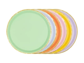 Talerzyki, mix, 21 cm