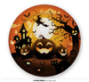 Talerzyki "Dyniowy Halloween", 23cm