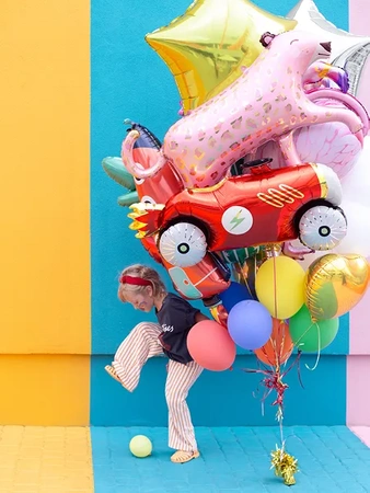 Balon foliowy Gwiazdka, 70cm, złoty