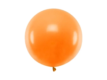 Balon okrągły 60 cm, Pastel Mandarin Orange