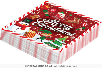 Serwetki Merry Christmas, 20 szt