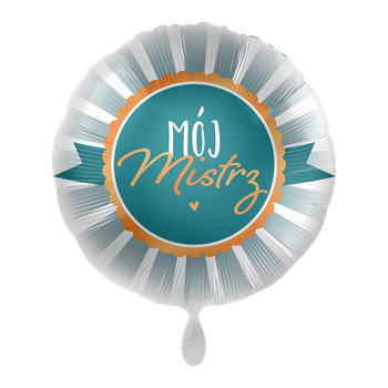 Balon foliowy 18" Mój Mistrz - Blue Love