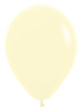  Balon 12" Matte Yellow, 1 szt 