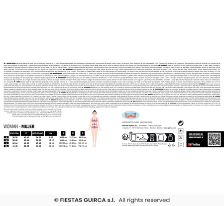 Strój Kombinezon Disco lata 80-te, 90-te, rozm. S