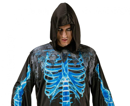 Strój dla dorosłych Ponury Szkielet (szata z kapturem), rozm. uniw.