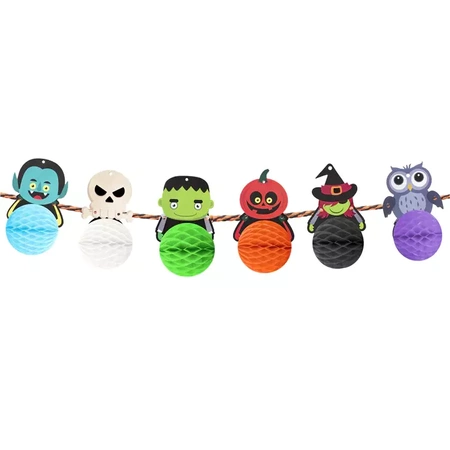 Girlanda Halloween Honeycomb 300cm