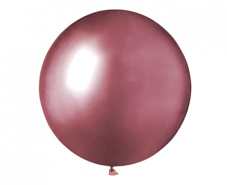Balony GB150 shiny 19 cali - różowe /25szt