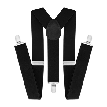 Szelki do spodni czarne 3,5cm