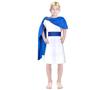 Zestaw dla dzieci Rzymianin (opaska, szata, pas),  rozm. 130/140 cm