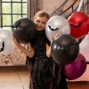 Balony Nietoperze Halloween 12cali 6 szt. zestaw DIY
