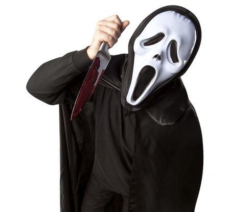 Maska EVA z kapturem "Krzyk"