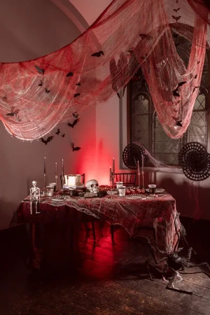 Rozeta dekoracyjna Pajęczyna, czarny, 50 cm