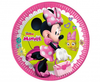 Talerzyki pap. Minnie Happy Helpers, 23 cm, 8 szt. (plastic-free)