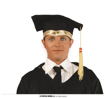 Czapka absolwenta dla dorosłych, filcowa