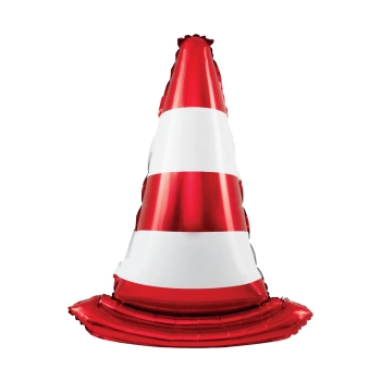 Balon foliowy stojący, Pachołek drogowy, 65x88 cm