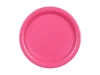 Talerzyki papierowe, ciemny różowy, 23cm