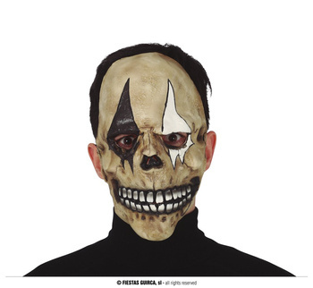 Maska upiornego arlekina, lateksowa