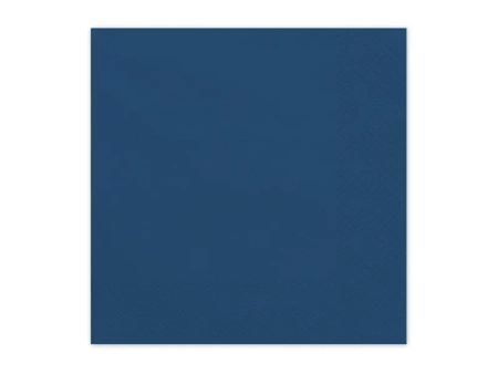 Serwetki papierowe, granatowy, 33x33cm