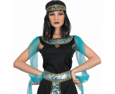 Zestaw dla dorosłych Egipska Królowa (sukienka, opaska, pasek), rozm. S