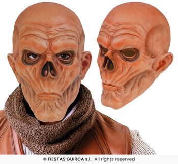 Maska lateksowa z horroru "Poparzony mężczyzna"