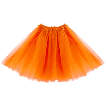 Spódniczka tiulowa pomarańczowa 40cm