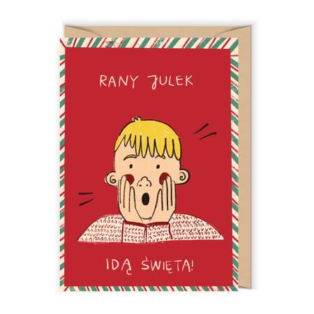 Kartka świąteczna Rany Julek