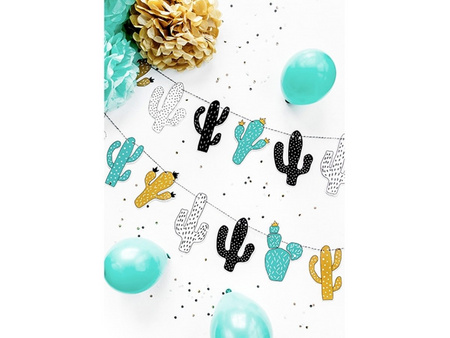 Girlanda Dinozaury - Kaktusy