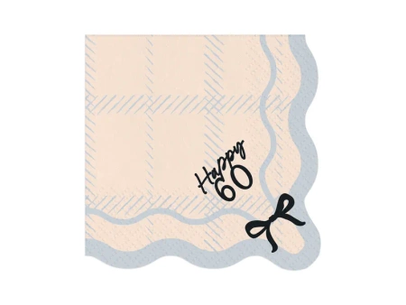 Serwetki Happy 60, 33x33 cm