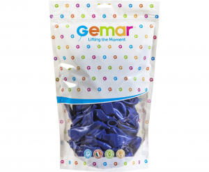 Balony G120 pastel 13" - granatowe 46/ 50 szt.