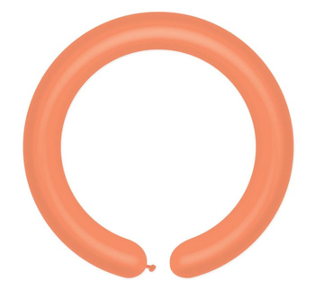 Balony D4 - Rurki włoskie pomarańczowe 04/ 100 szt.