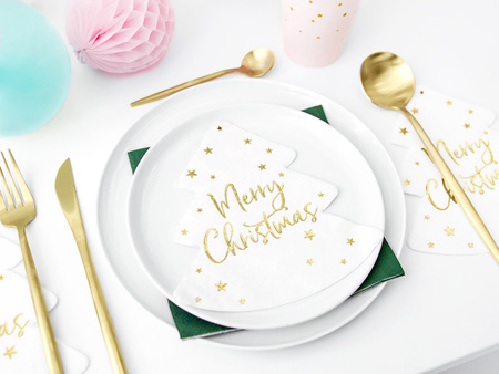 Serwetki Choinka - Merry Christmas, 16x16,5cm