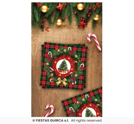 Serwetki Christmas Tree, 20 szt