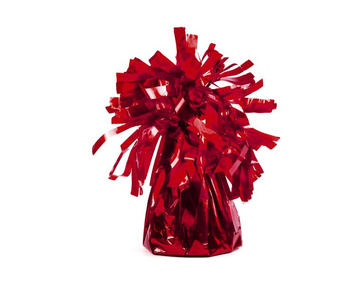 Ciężarek do balonów, czerwony, 130g / 1 szt.