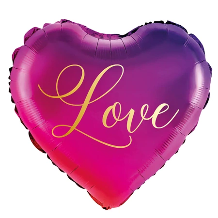 Balon foliowy serce Love 18"