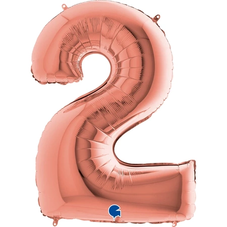 Balon foliowy Rose Gold 2 - 26"/66cm