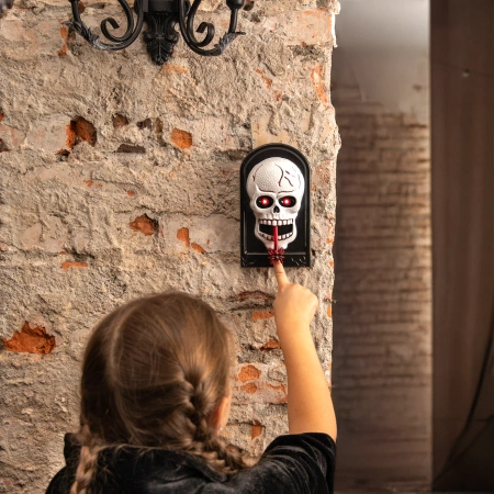 Dzwonek do drzwi Czaszka Halloween