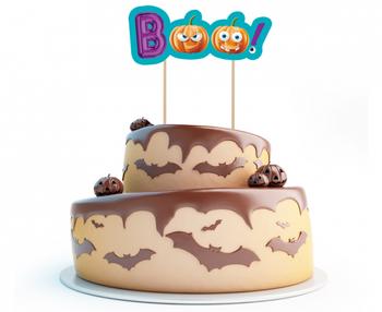 Dekoracja na tort Boo