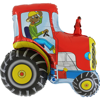 Balon Grabo 30'' Tractor Red