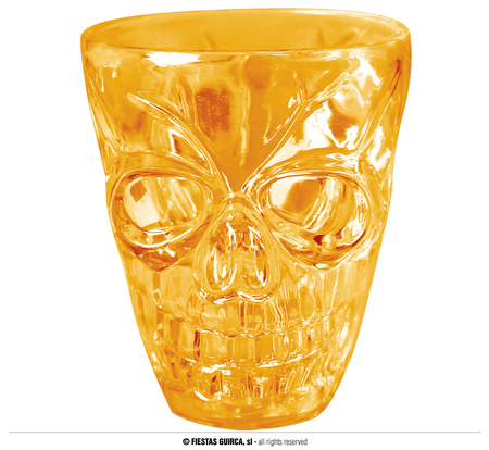 Kieliszki shotówki czaszki na halloween