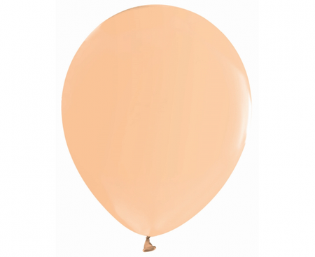 Balony Beauty&Charm, makaronowe łososiowe 12"/ 50 szt.