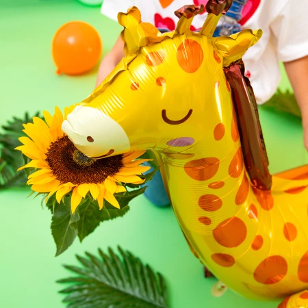 Balon foliowy stojący Żyrafa 69x71cm