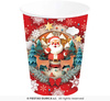 Kubeczki Santa Claus 6 szt, 240 ml