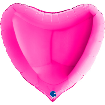 Balon Grabo 36'' Serce Magenta