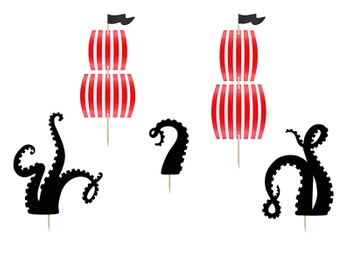 Toppery Piraci, mix, 13,5-21cm