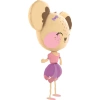 Balon foliowy Grabo Myszka Balerina Chodząca 36" - 91 cm